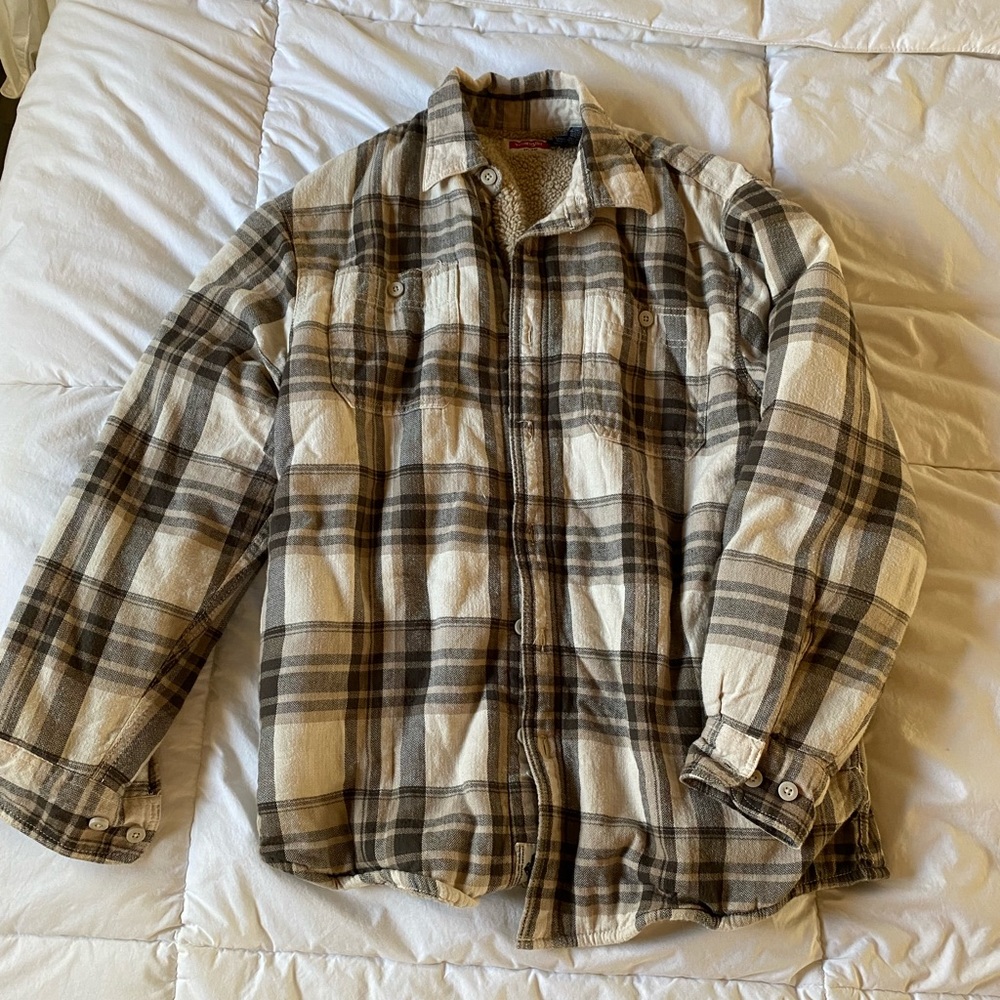 Wrangler lined flannel jacket